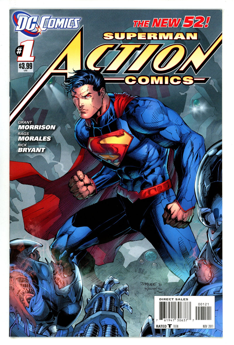 Action Comics Vol 2 1 VF+ (8.5) (2011) Lee Variant 