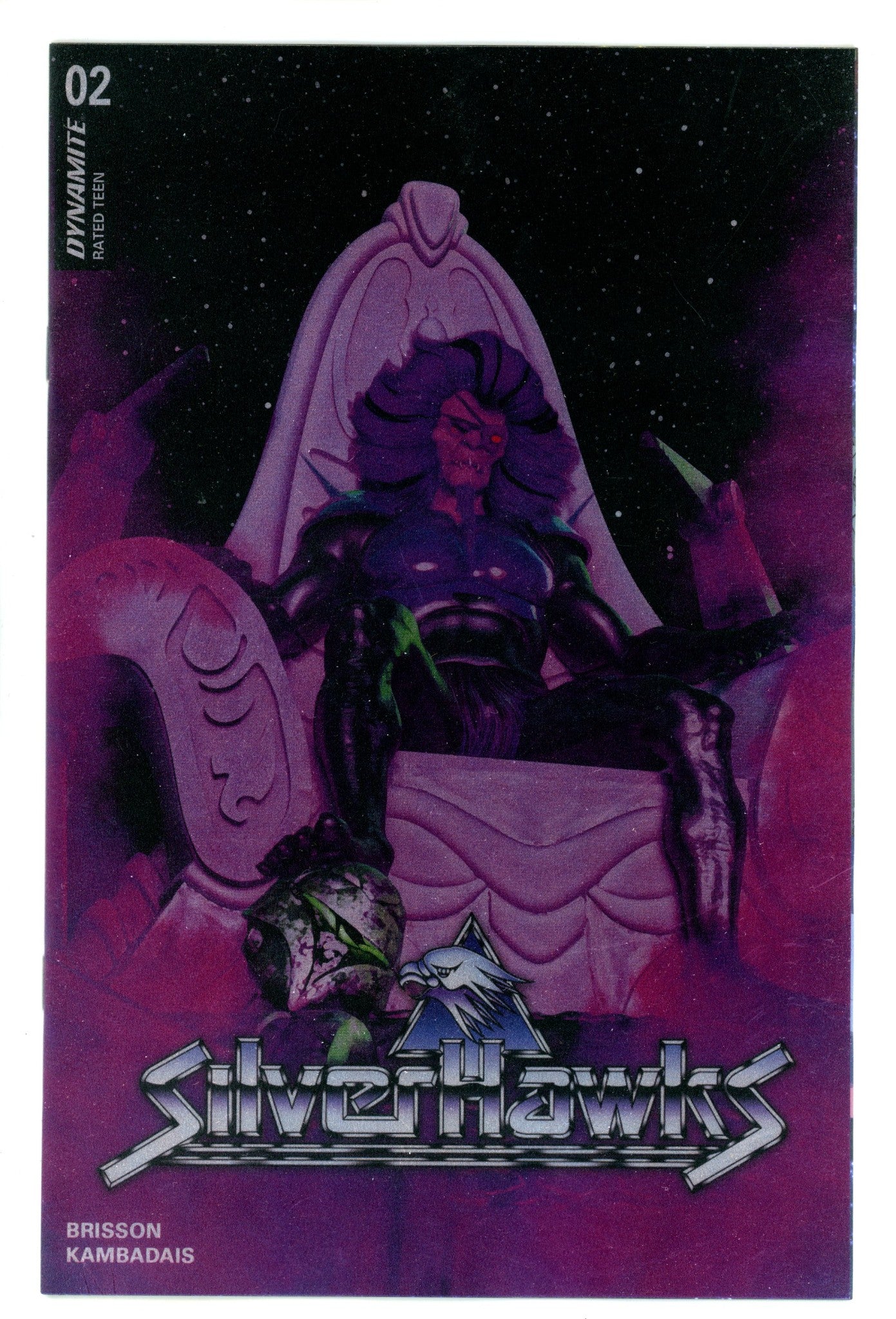 Silverhawks 2 Spears Purple Foil Variant (2025)