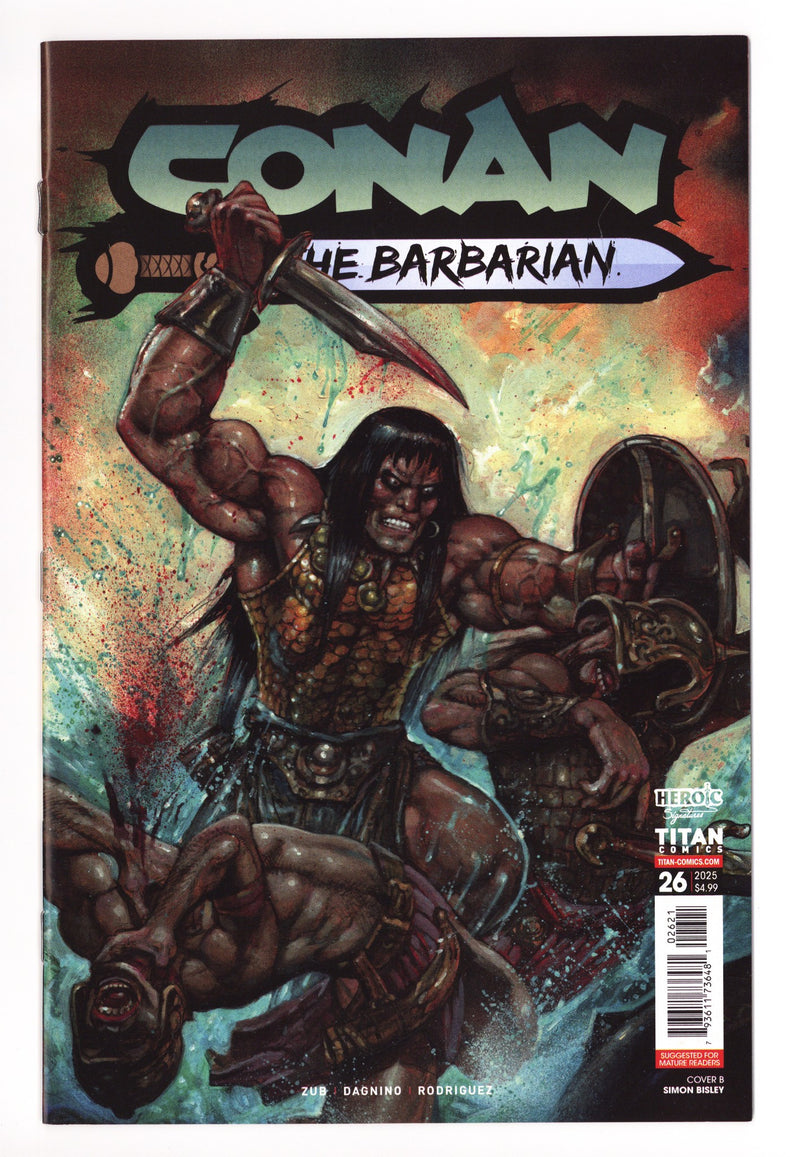Conan The Barbarian 26 Bisley Variant (2025)