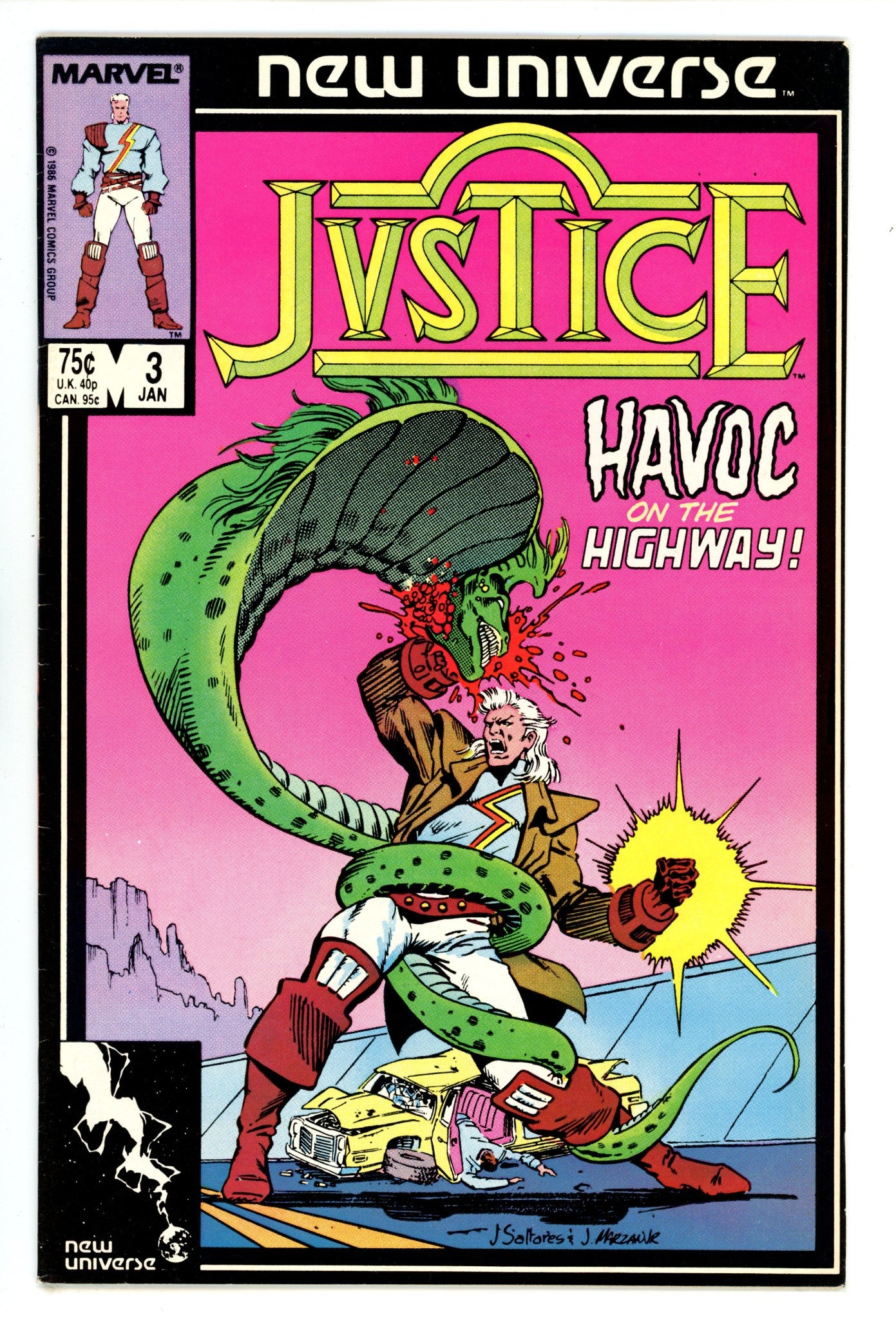 Justice 3 Mid Grade (1987) 