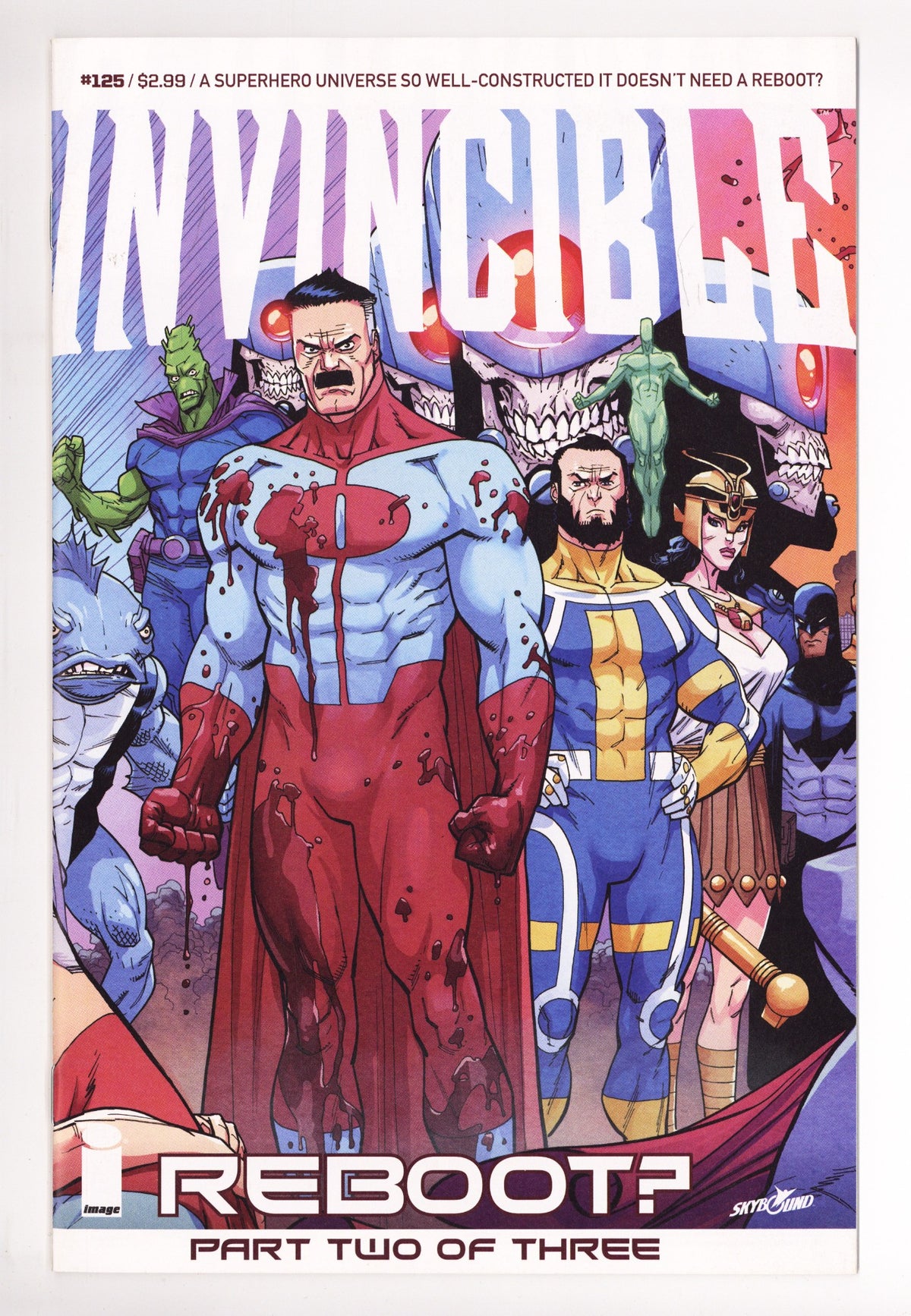 Invincible 125 NM- (9.2) Image (2015) | CaptCan Comics — CaptCan Comics Inc