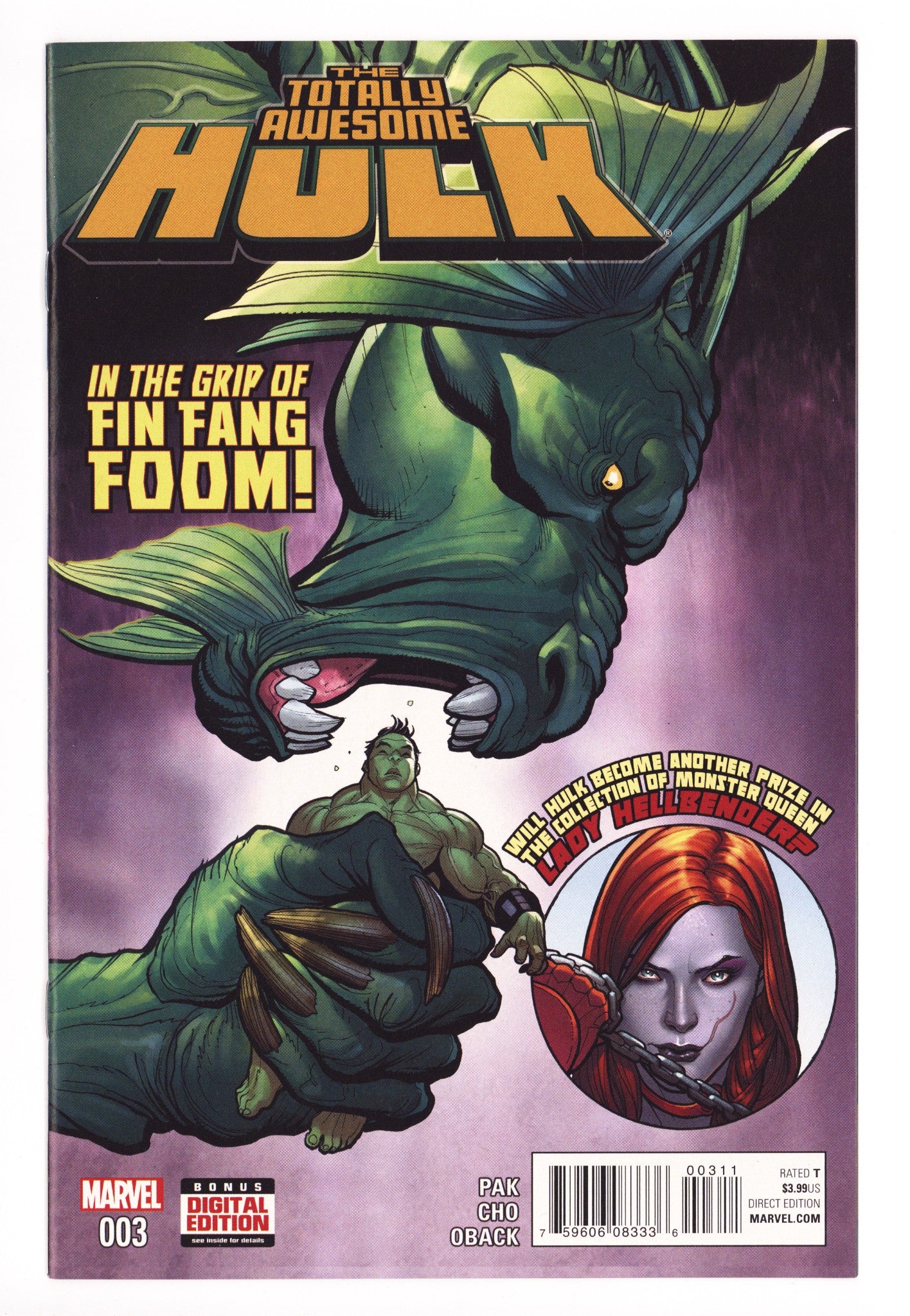 Totally Awesome Hulk 3 High Grade (2016) 