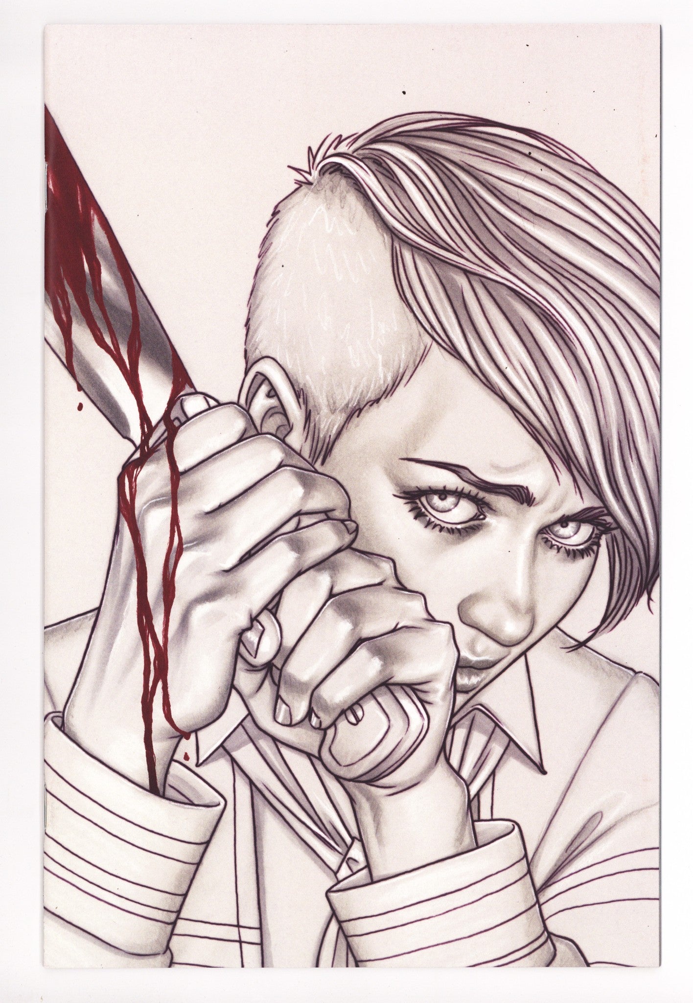 Something Is Killing the Children   16  NM- (9.2)   (2021) Frison Virgin B&W Incentive Variant  