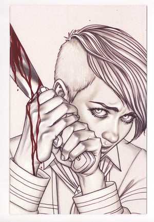 Something Is Killing the Children   16  NM- (9.2)   (2021) Frison Virgin B&W Incentive Variant