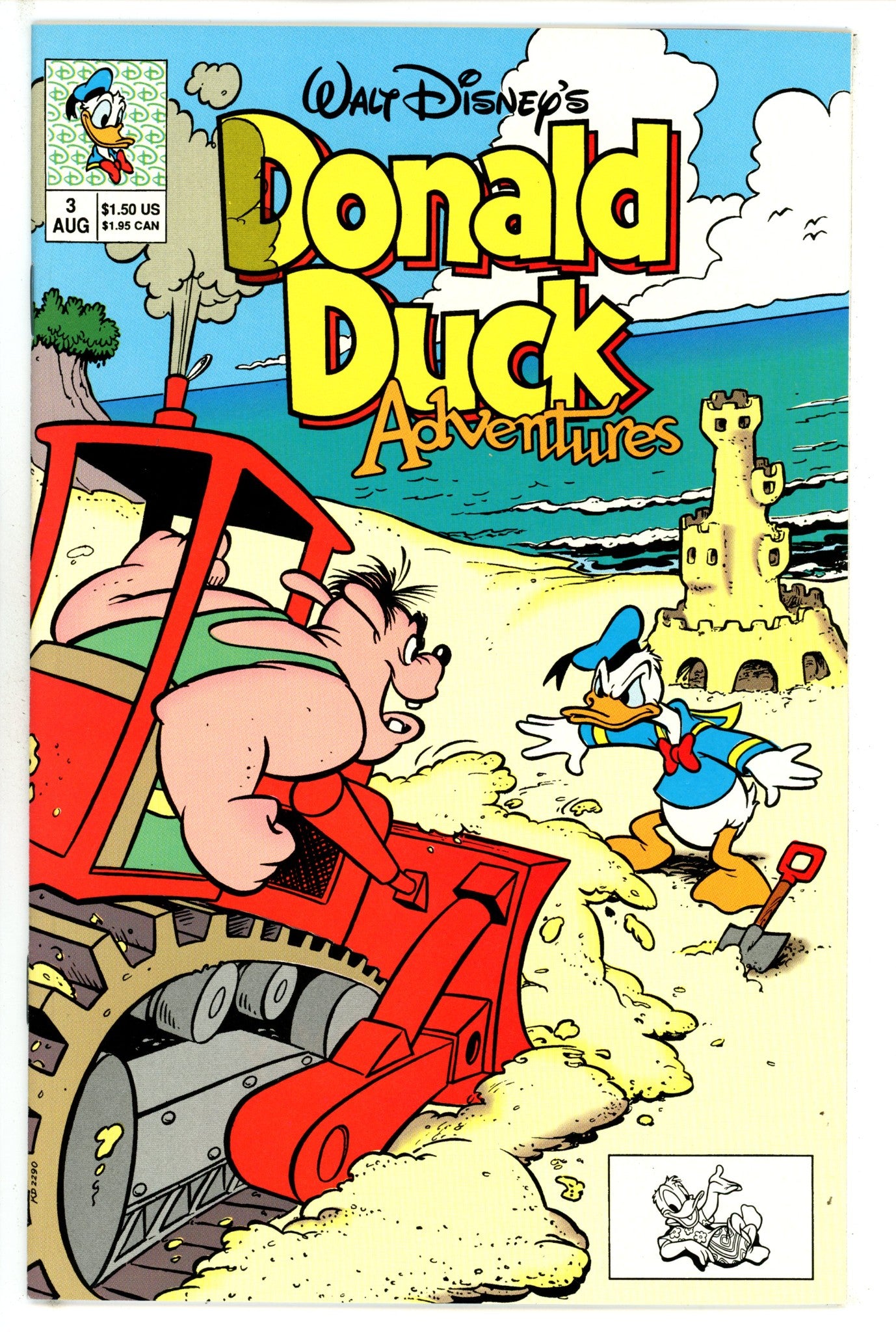 Walt Disney's Donald Duck Adventures Vol 2 3 NM- (1990)
