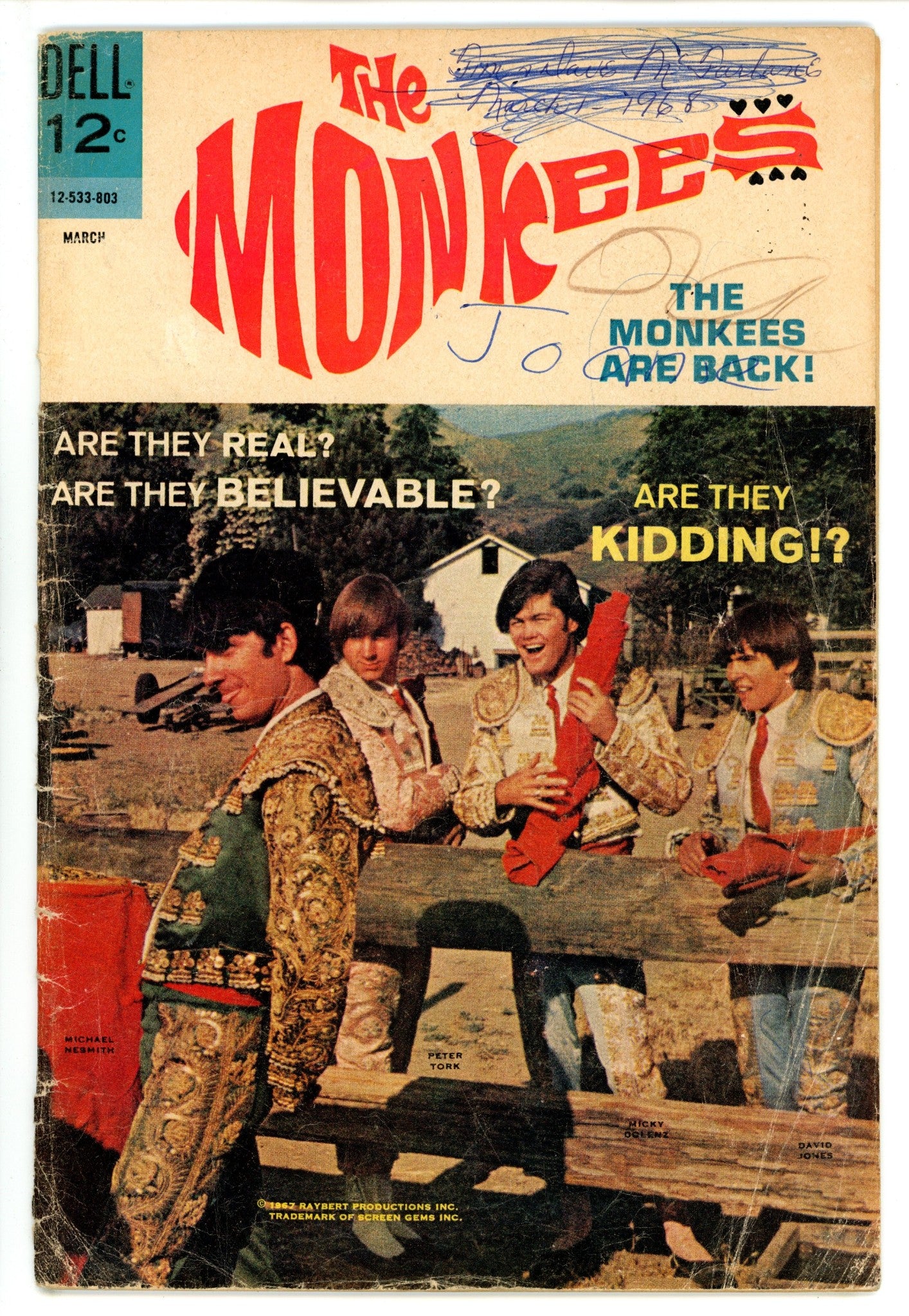 The Monkees 10 GD (1968)