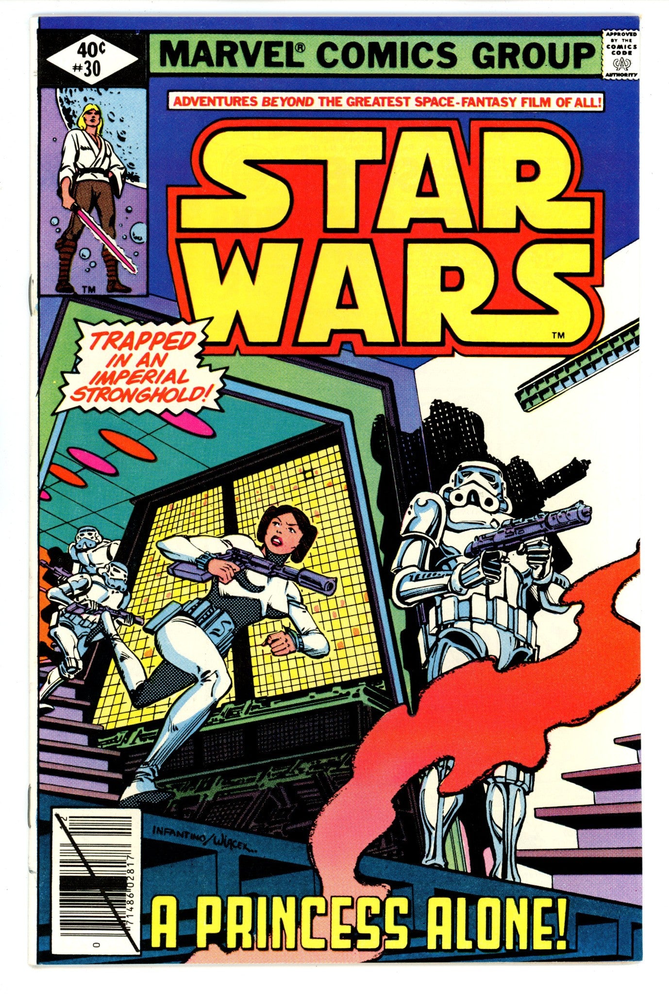 Star Wars Vol 1 30 VF+ (8.5) (1979) 