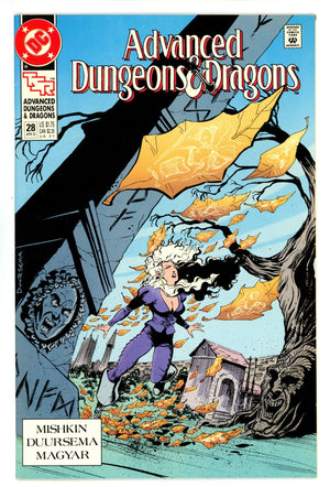 Advanced Dungeons & Dragons Comic Book   28  Mid Grade   (1991)