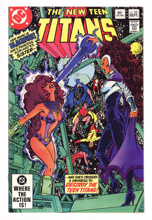 The New Teen Titans Vol 1 23 Mid Grade (1982) 