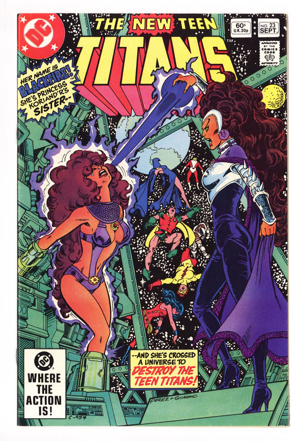The New Teen Titans Vol 1 23 Mid Grade (1982)