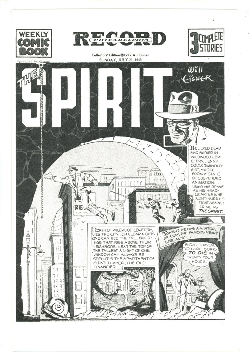 The Spirit: The Spirit "Style" [nn] Collector'S Edition (1972)