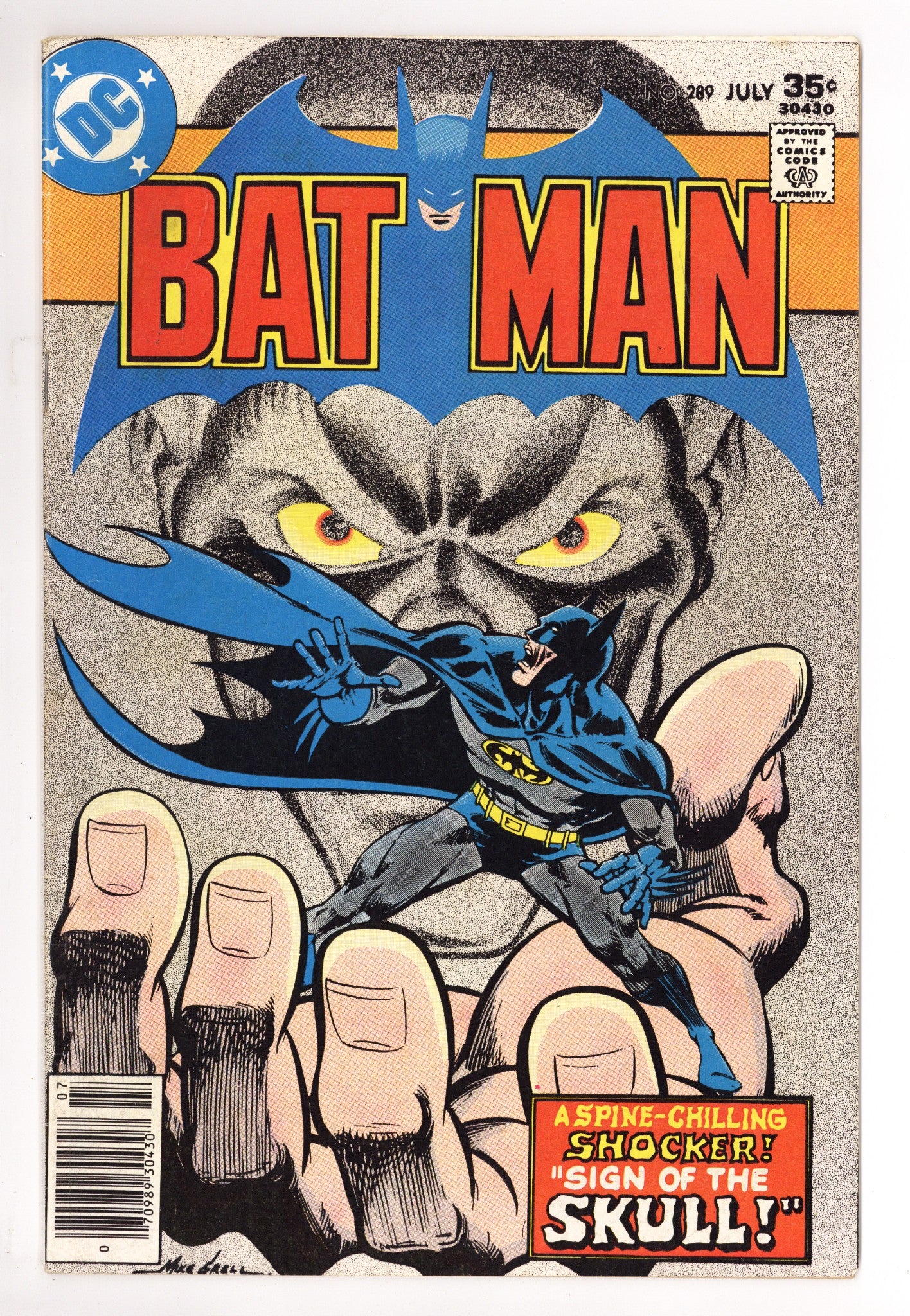 Batman Vol 1 289 VG+ (4.5) (1977) 