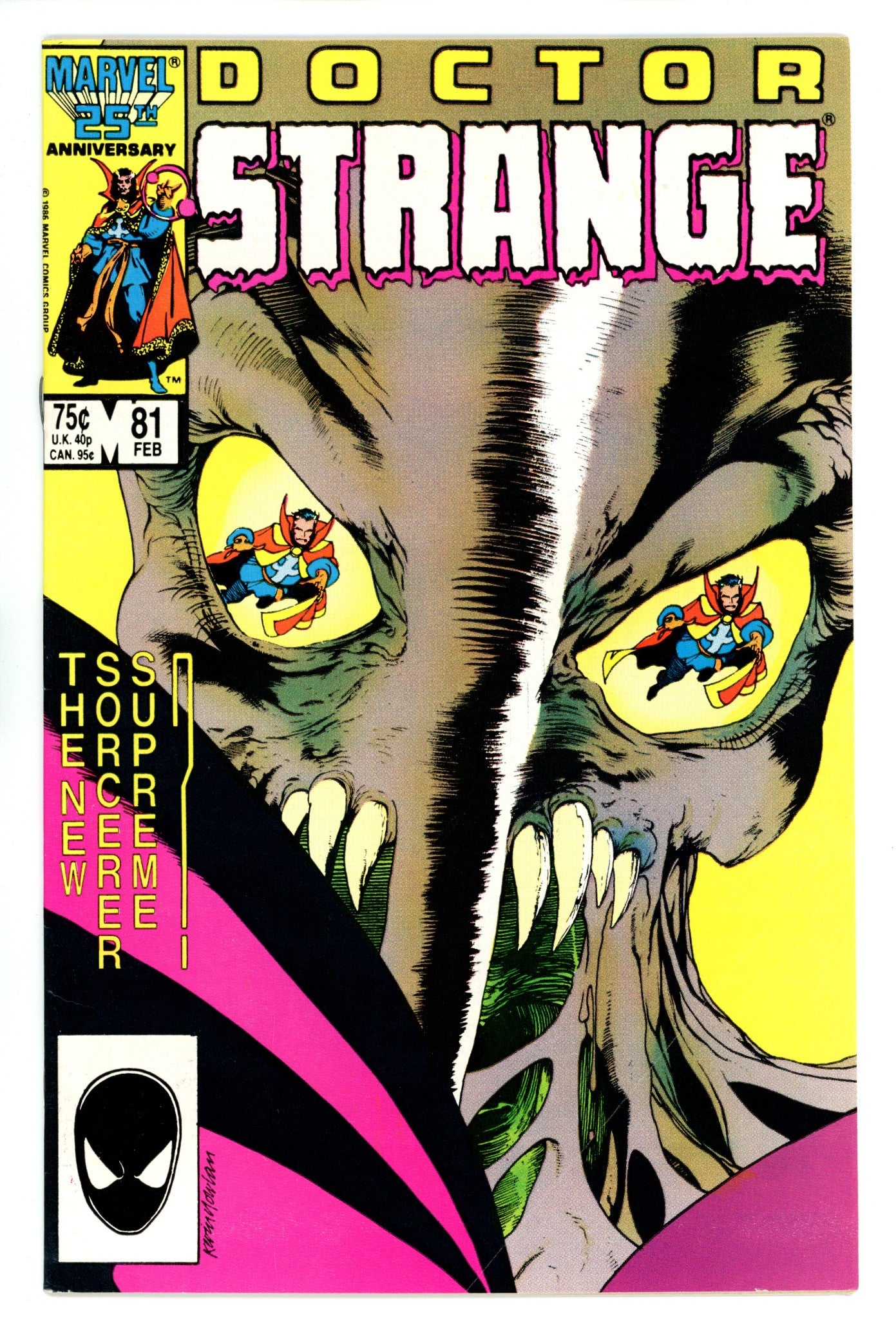 Doctor Strange Vol 2 81 FN (6.0) (1987) 