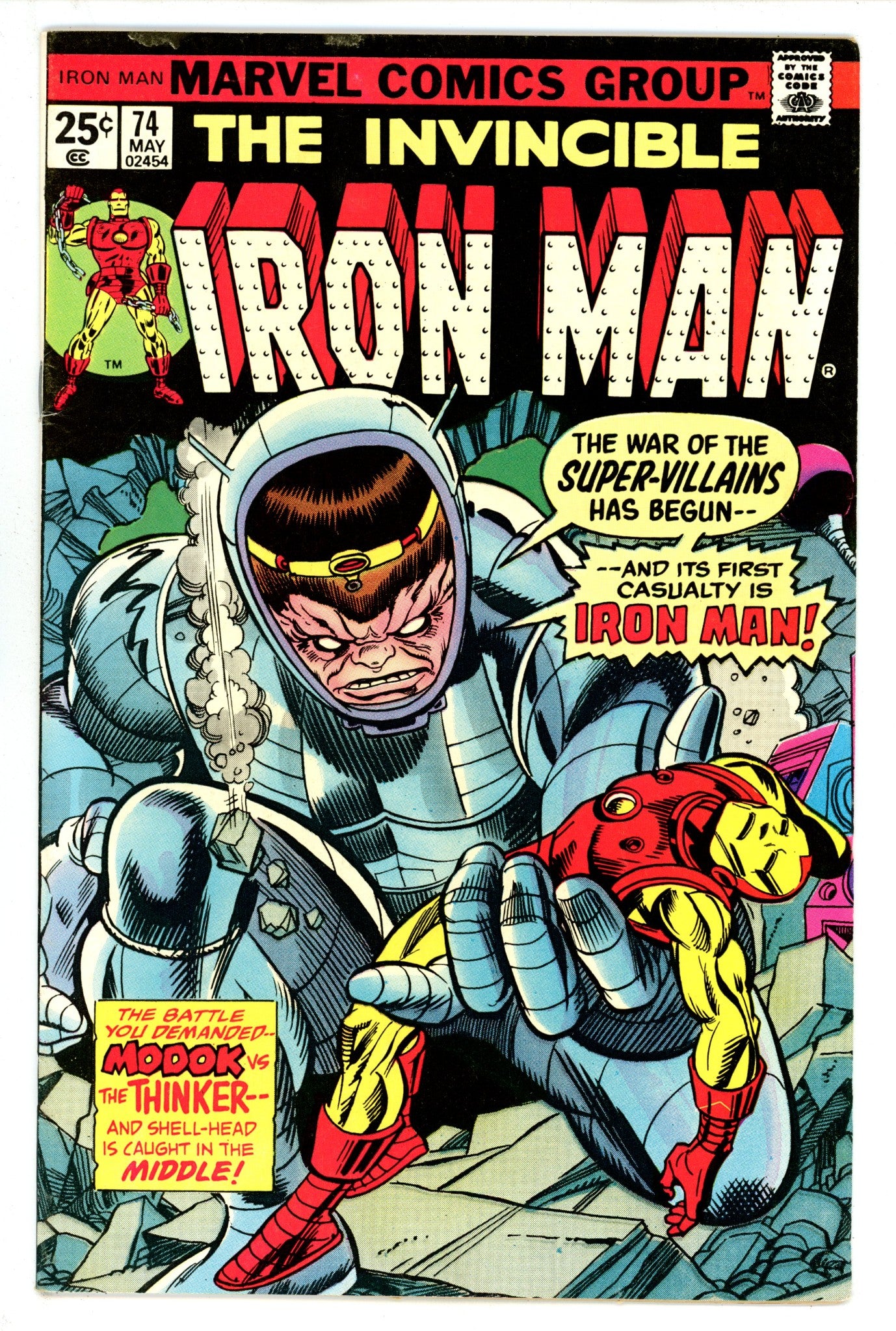 Iron Man Vol 1 74 FN+ (6.5) (1975) 