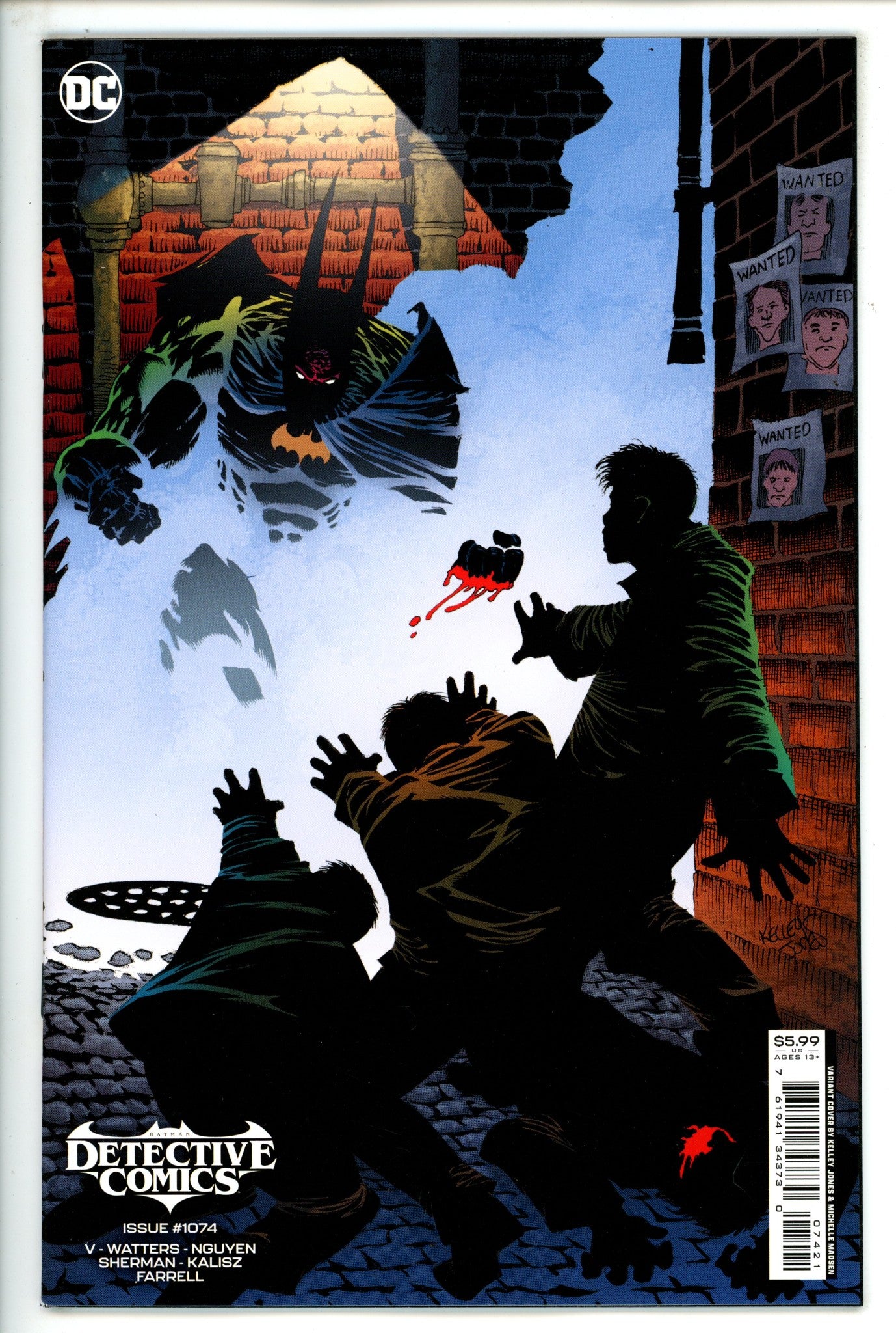 Detective Comics Vol 3 1074 Jones Variant (1900)