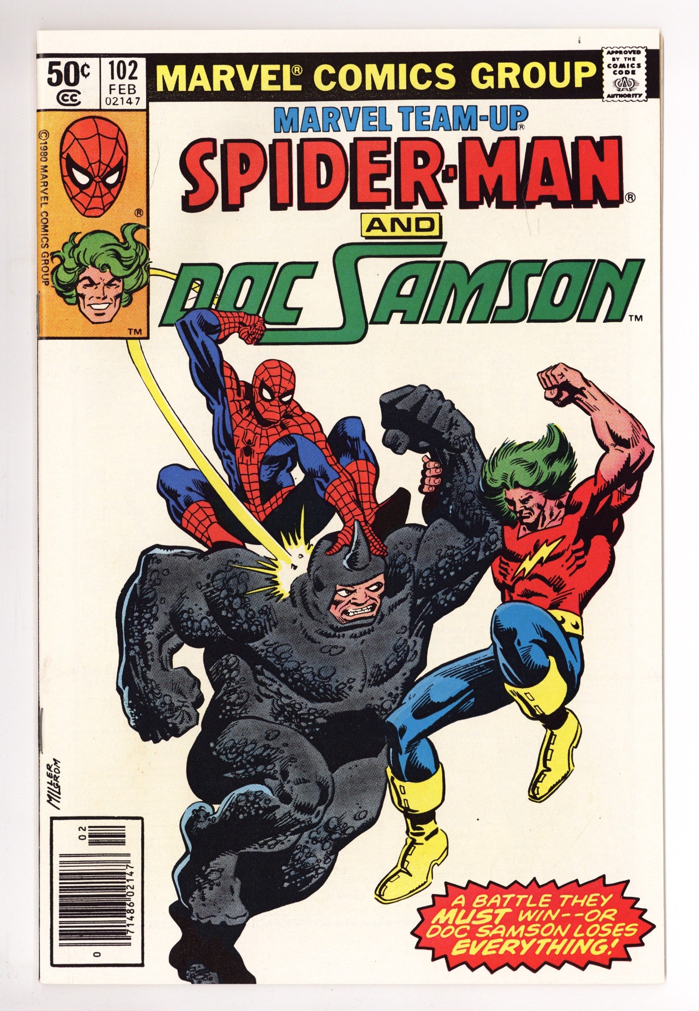 Marvel Team-Up Vol 1 102 High Grade (1981) Newsstand 