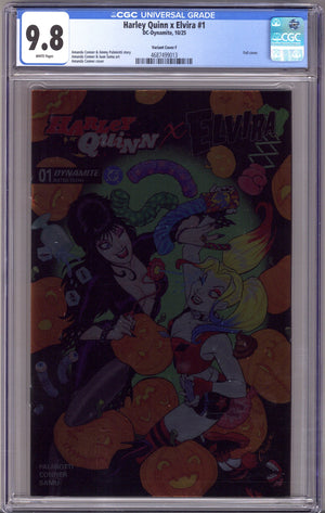Harley Quinn x Elvira 1 CGC 9.8 (NM/M) (2025) Conner Foil Variant