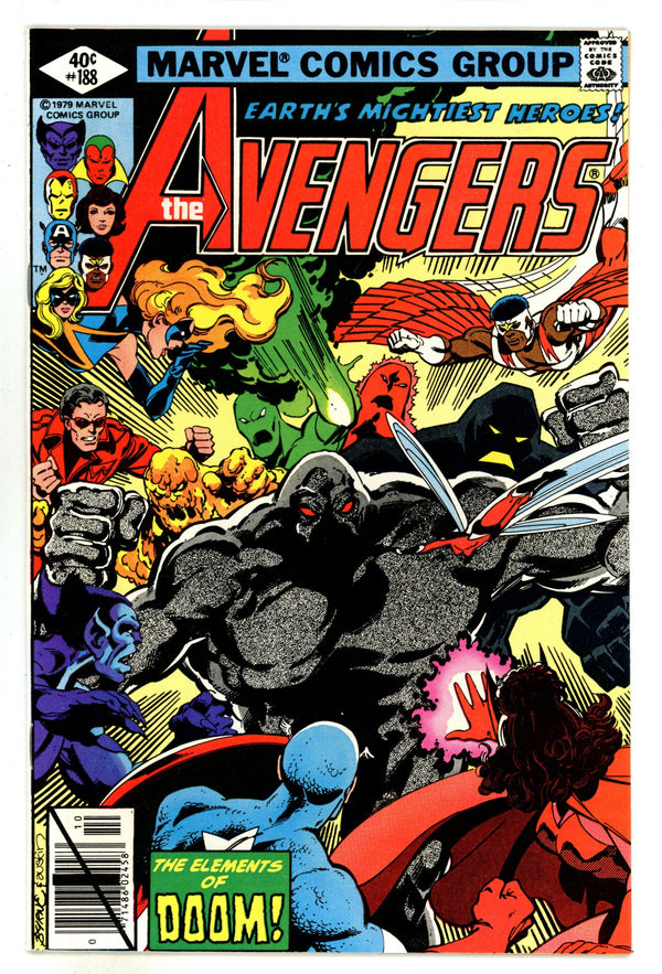 The Avengers Vol 1 188 VF+ (8.5) (1979)