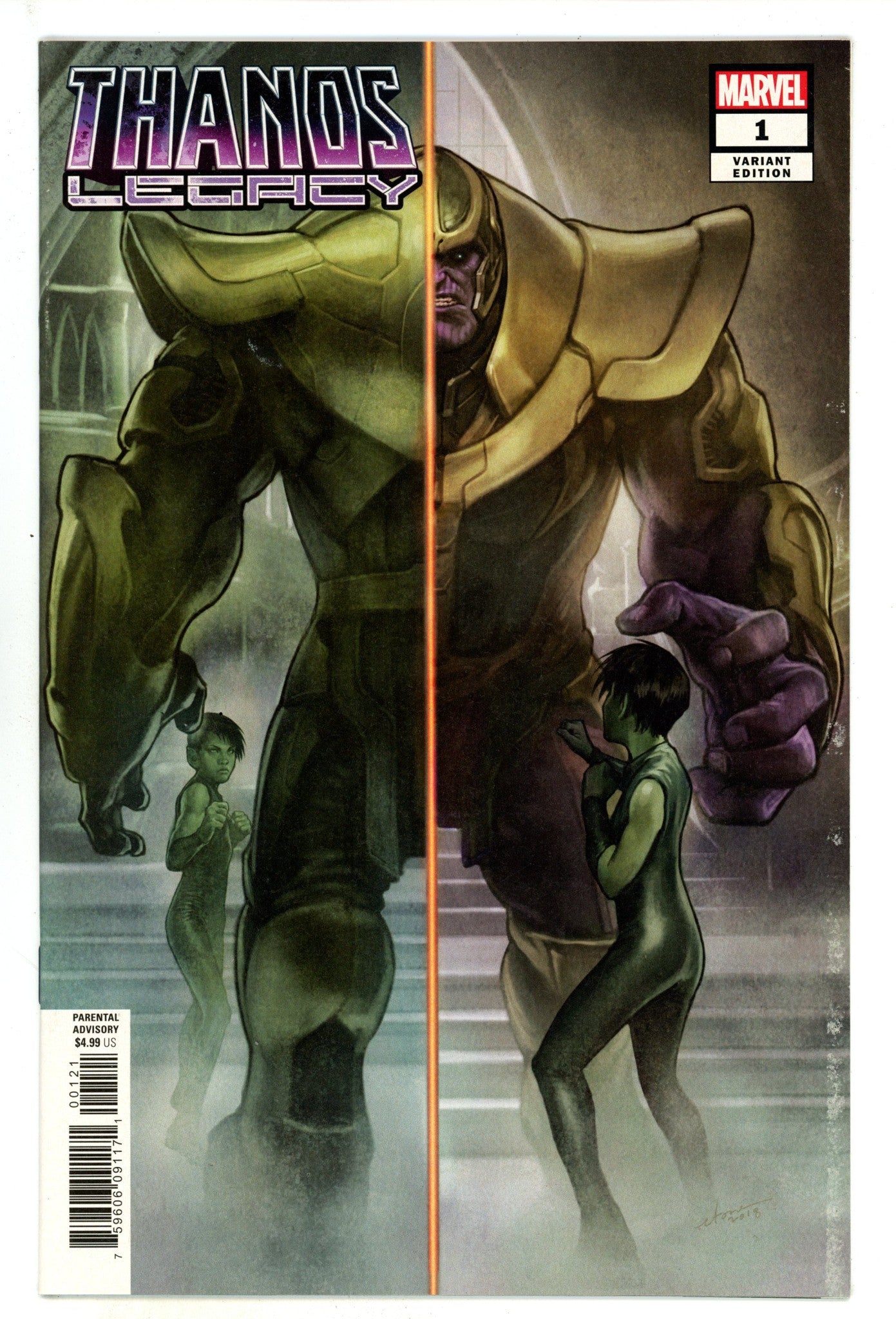 Thanos Legacy 1 VF/NM (9.0) (2018) Stonehouse Incentive Variant 