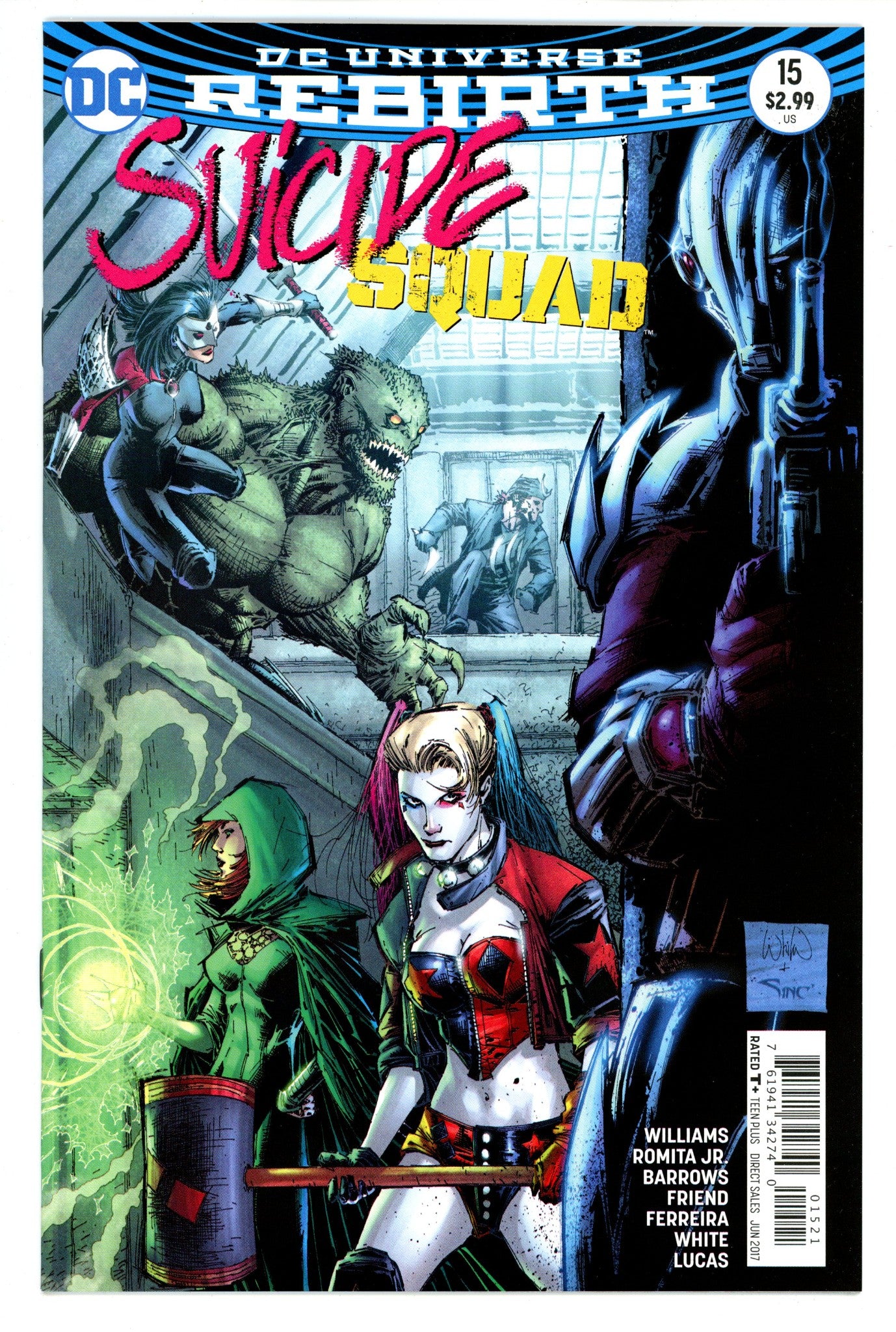 Suicide Squad Vol 4 15 High Grade (2017) Portacio Variant 