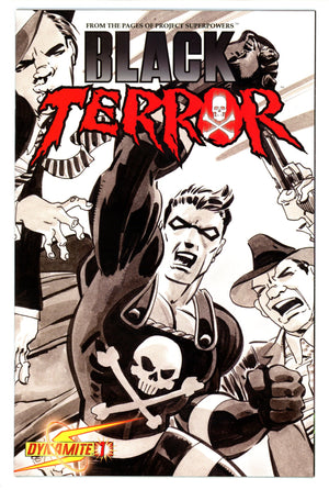 Black Terror Vol 1 1 High Grade (2008) Sale Sketch Incentive Variant