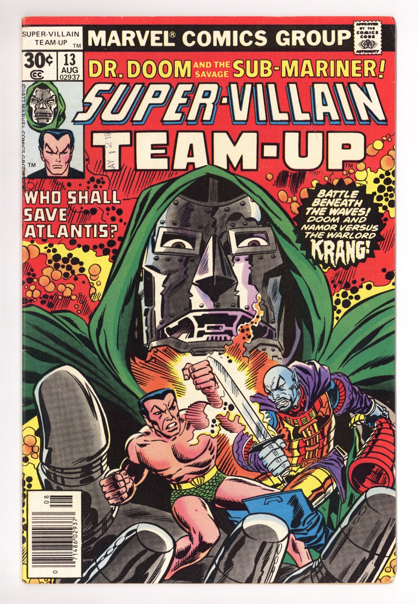 Super-Villain Team-Up 13 Low Grade (1977) 