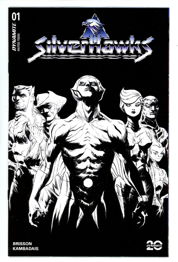 Silverhawks 1 Lee B&W Incentive Variant NM+ (2025)