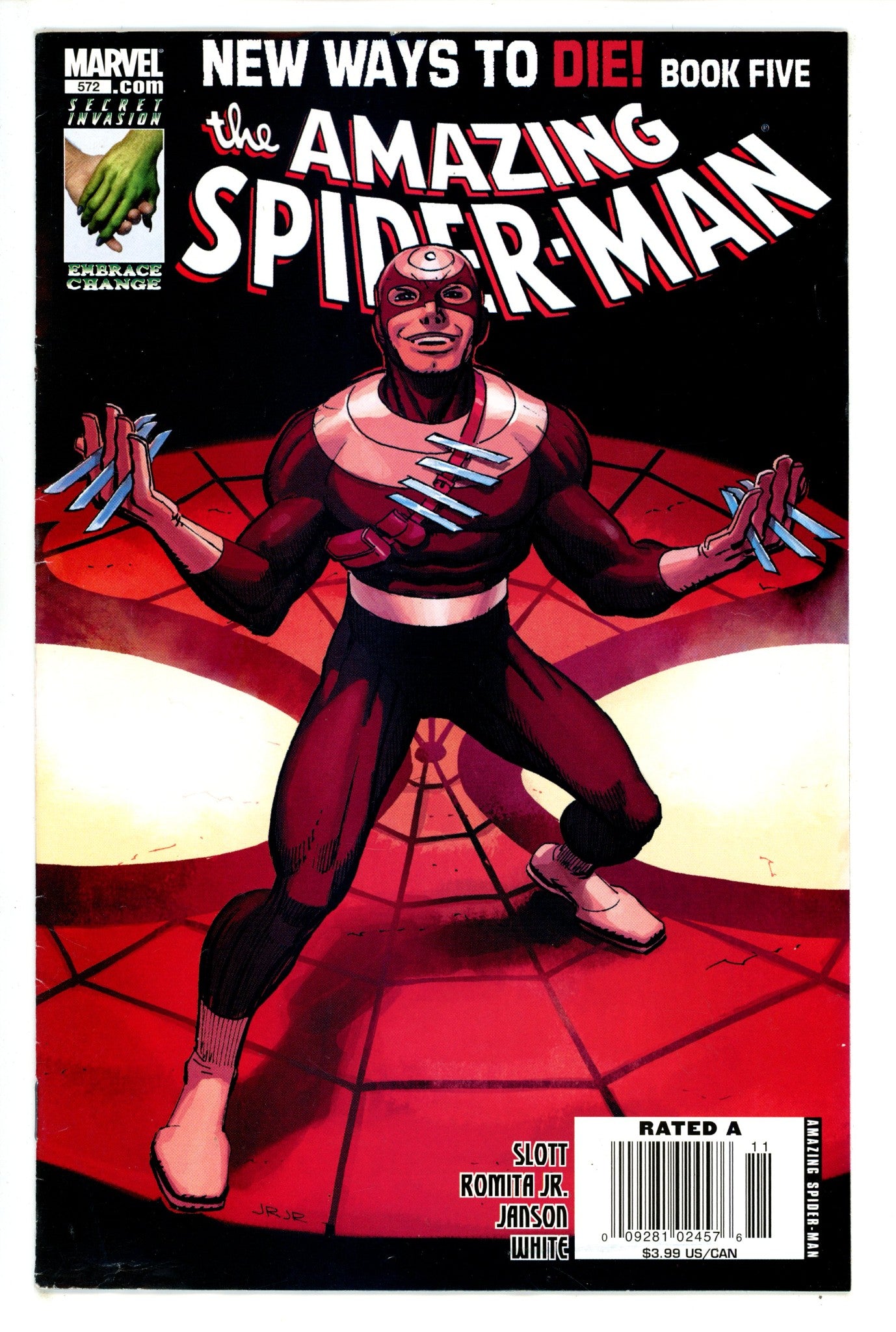 The Amazing Spider-Man Vol 2 572 Newsstand VG (2008)