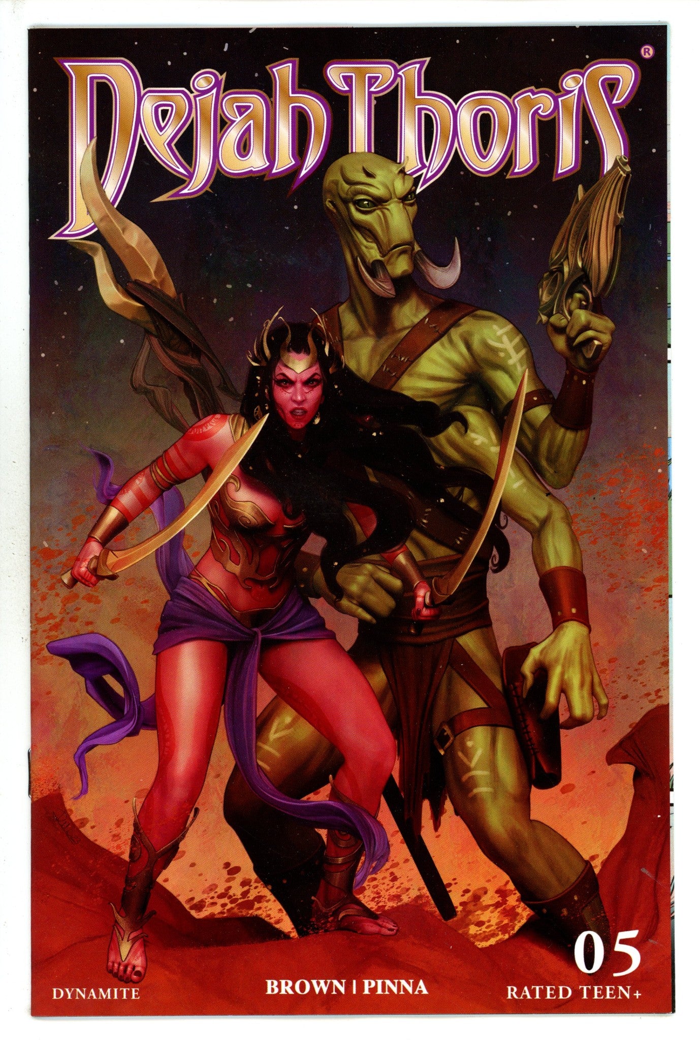 Dejah Thoris Vol 4 5 Puebla Variant (2023)