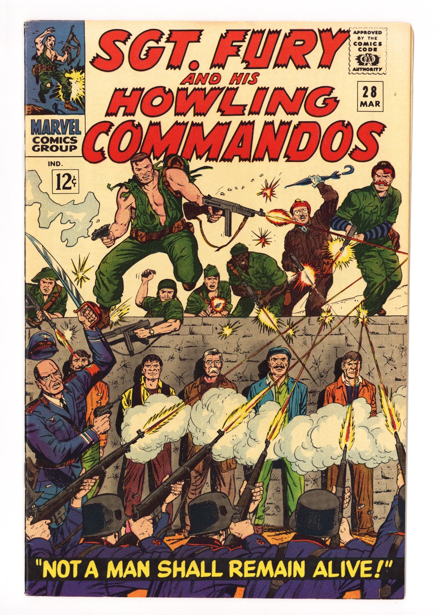 Sgt. Fury 28 VF+ (8.5) (1966) 