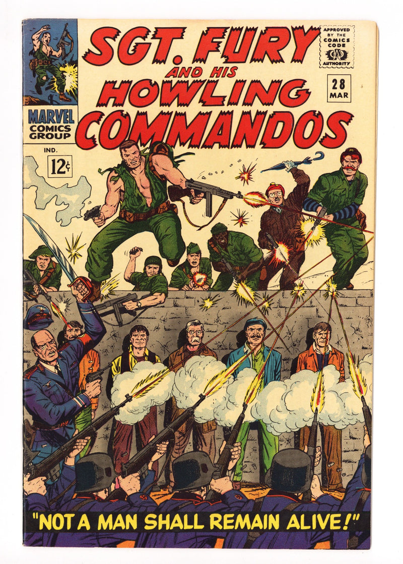 Sgt. Fury 28 VF+ (8.5) (1966) 