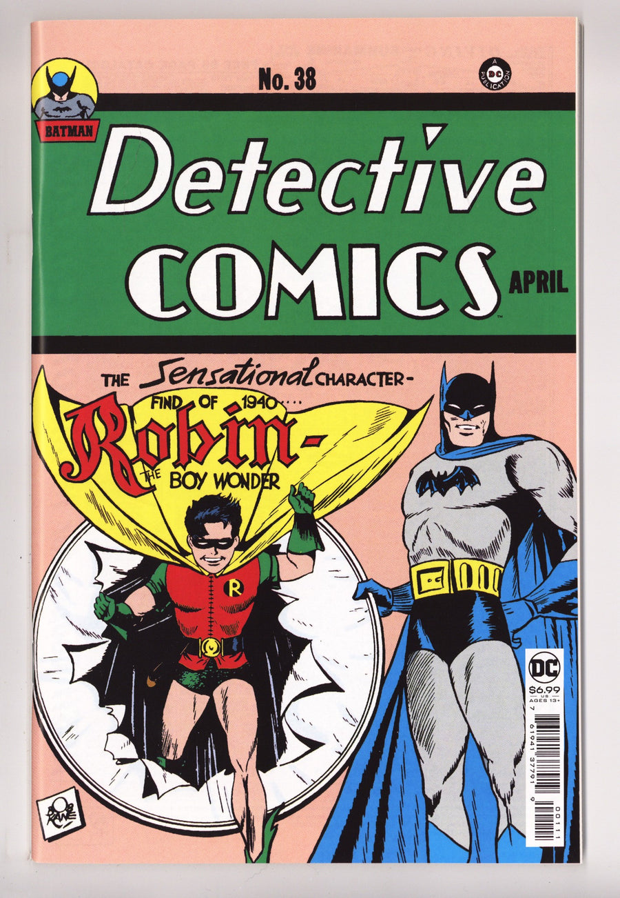 Detective Comics 38 (Facsimile Edition)   [nn]  High Grade   (2023)        