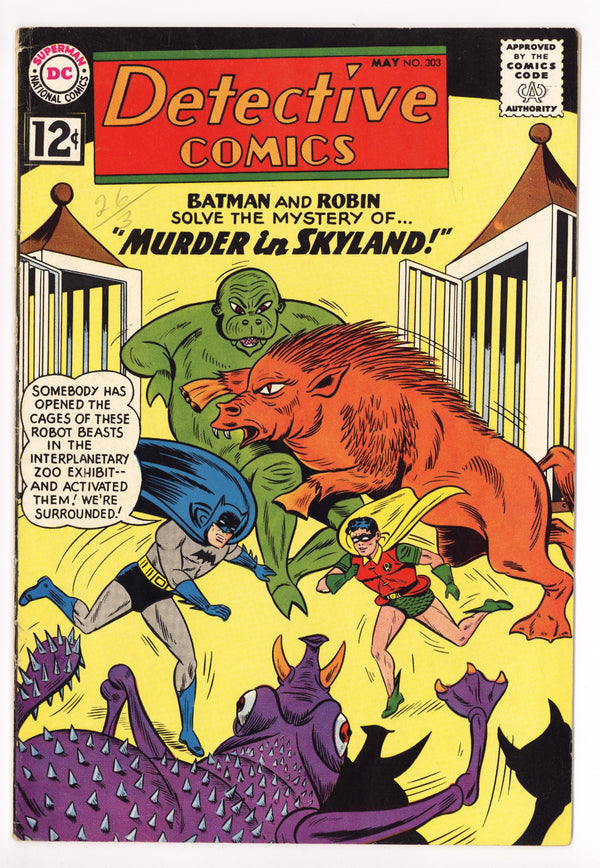 Detective Comics Vol 1 303 VG/FN (5.0) (1962)