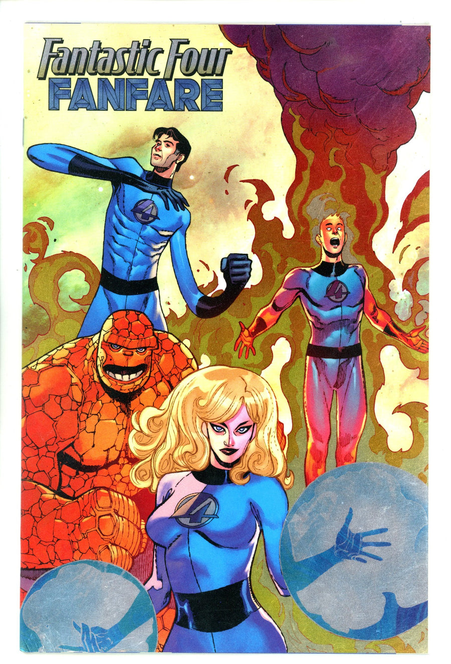 Fantastic Four Fanfare 1 Pichelli Foil Variant (2025)