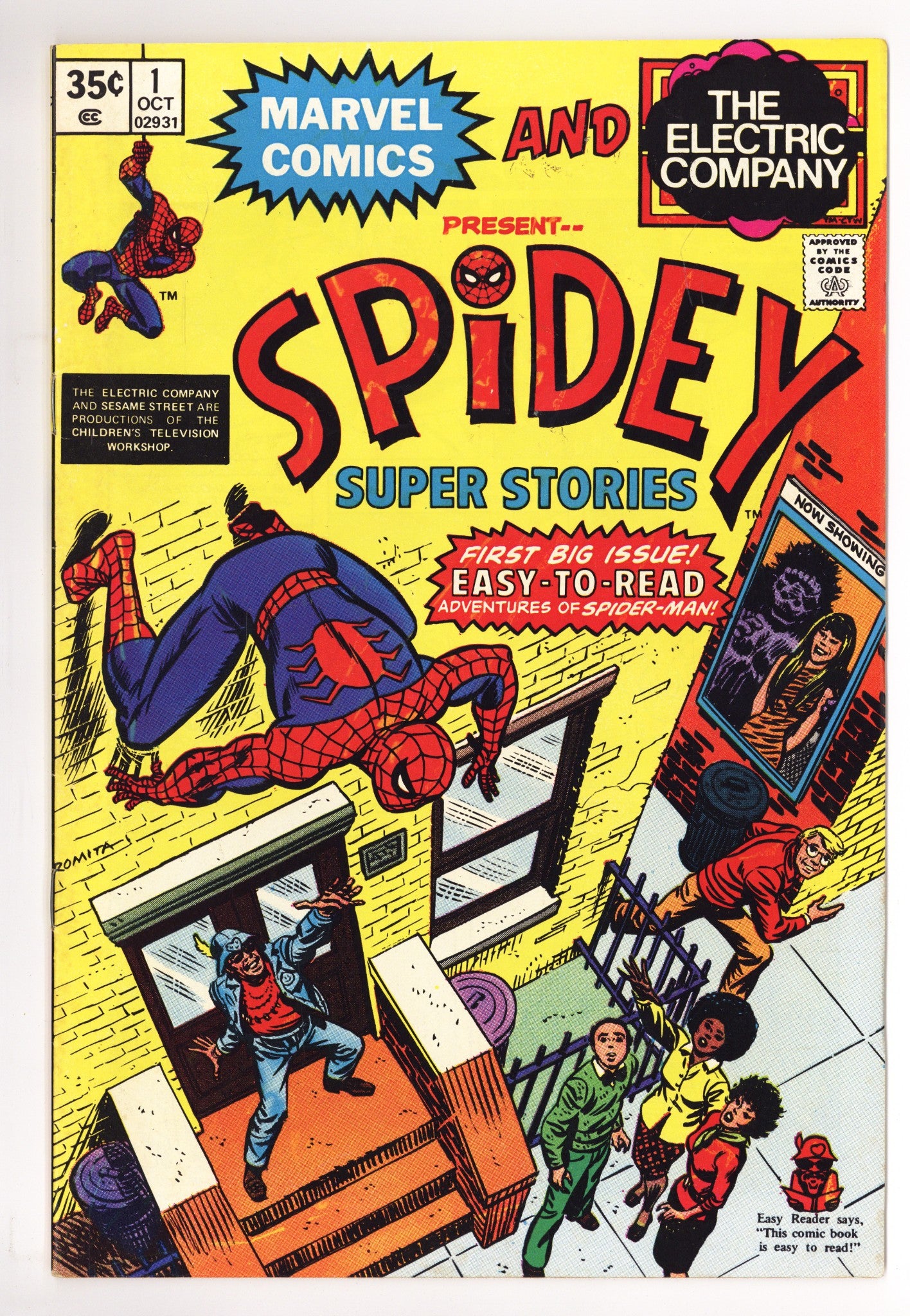 Spidey Super Stories 1 FN+ (6.5) (1974) 