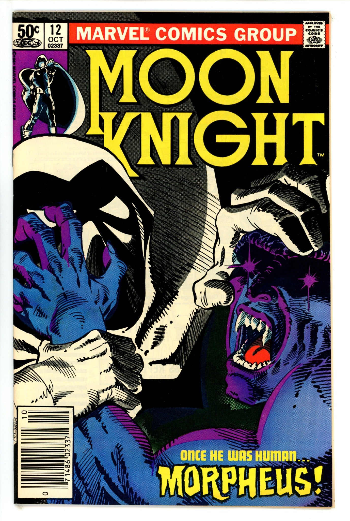 Moon Knight Vol 1 12 Newsstand VF (1981)