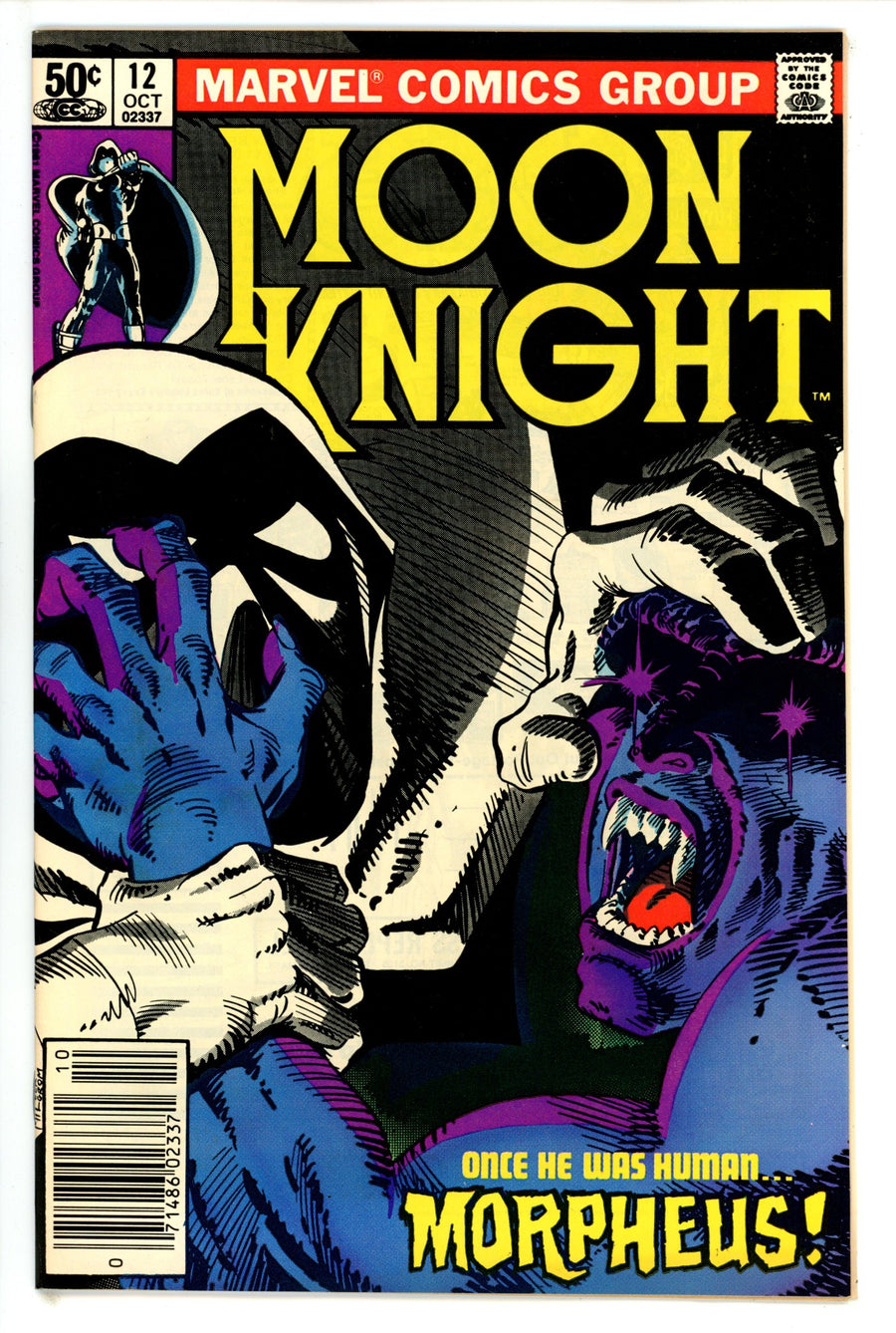 Moon Knight Vol 1 12 Newsstand VF (1981)