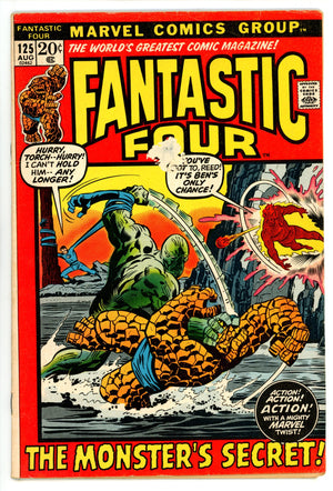 Fantastic Four Vol 1 125  VG- (3.5)   (1972)        