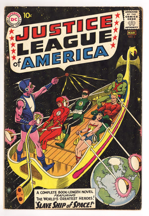 Justice League of America Vol 1 3 VG/FN (5.0) (1961)