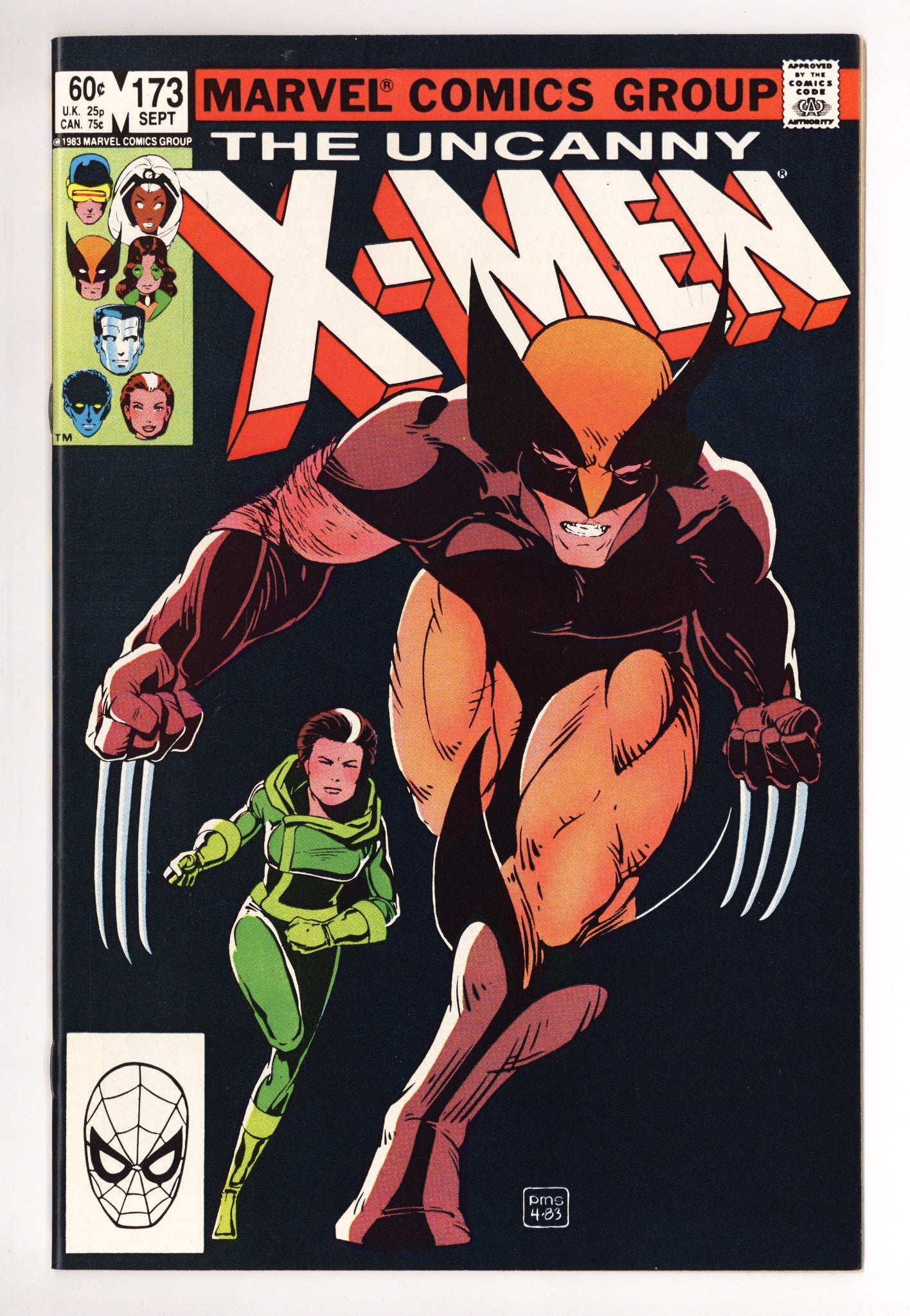 The Uncanny X-Men Vol 1 173 NM- (9.2) (1983) 