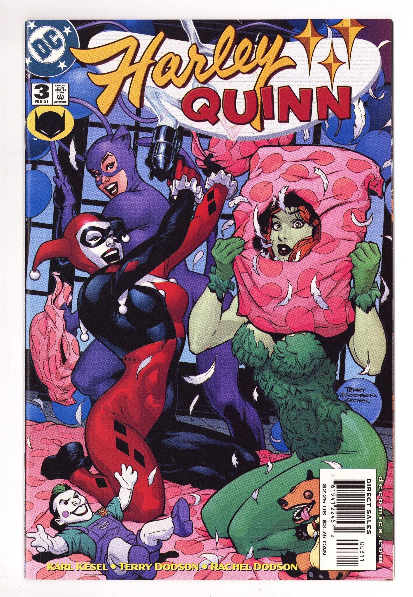 Harley Quinn Vol 1 3 VF/NM (9.0) (2001) 