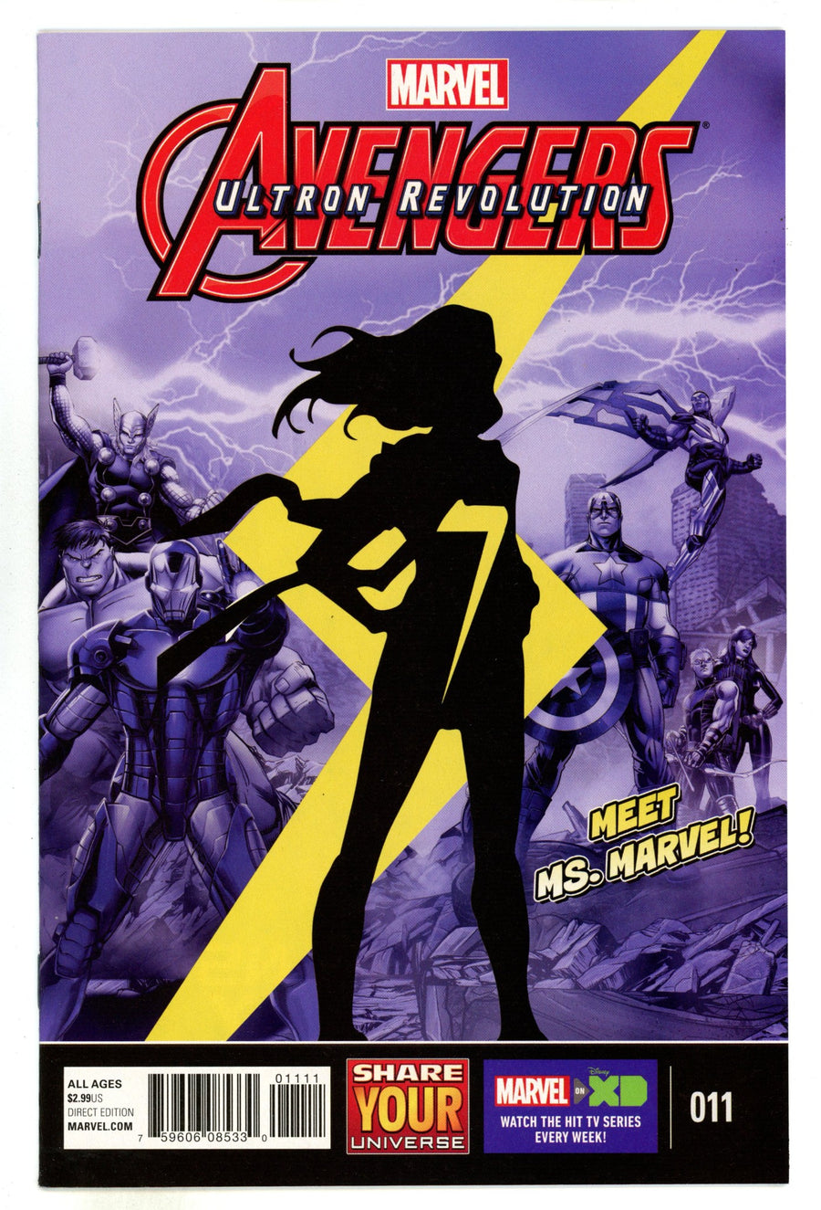 Marvel Universe Avengers: Ultron Revolution 11 NM- (9.2) (2017) 