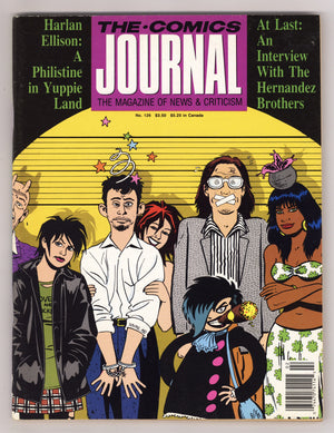 The Comics Journal 126 Low Grade (1989)