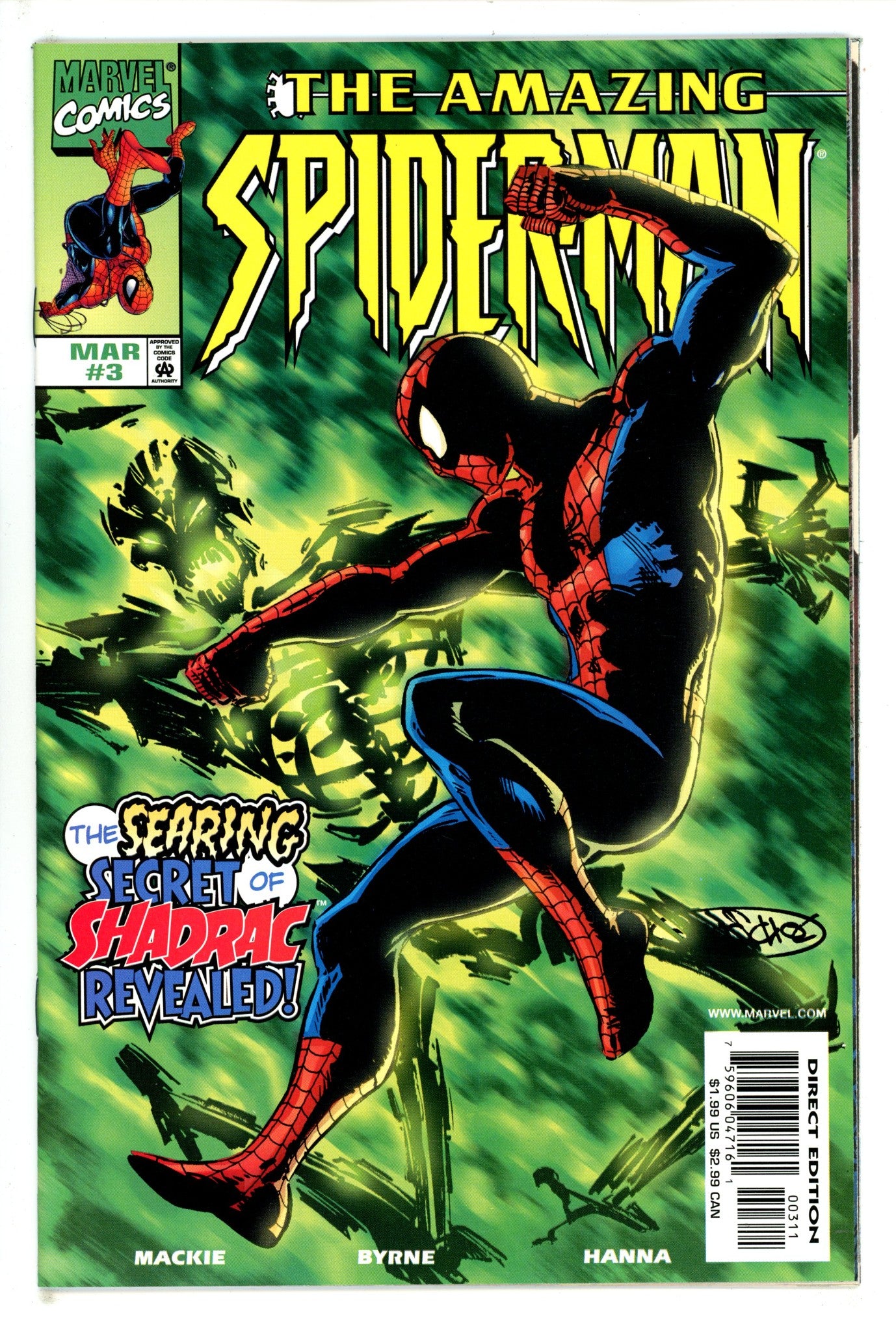 The Amazing Spider-Man Vol 2 3 NM- (1999)