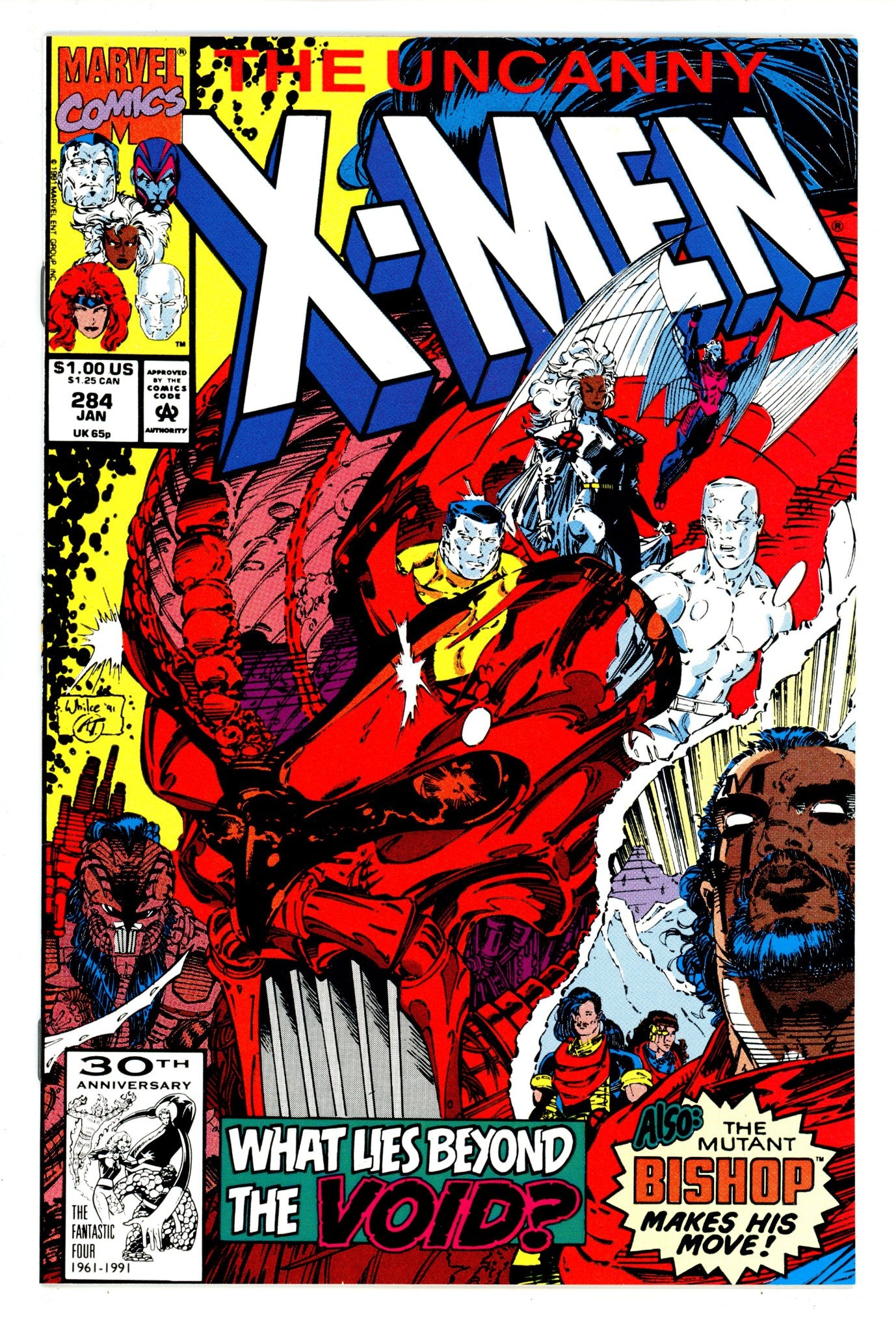 The Uncanny X-Men Vol 1 284 High Grade (1992) 