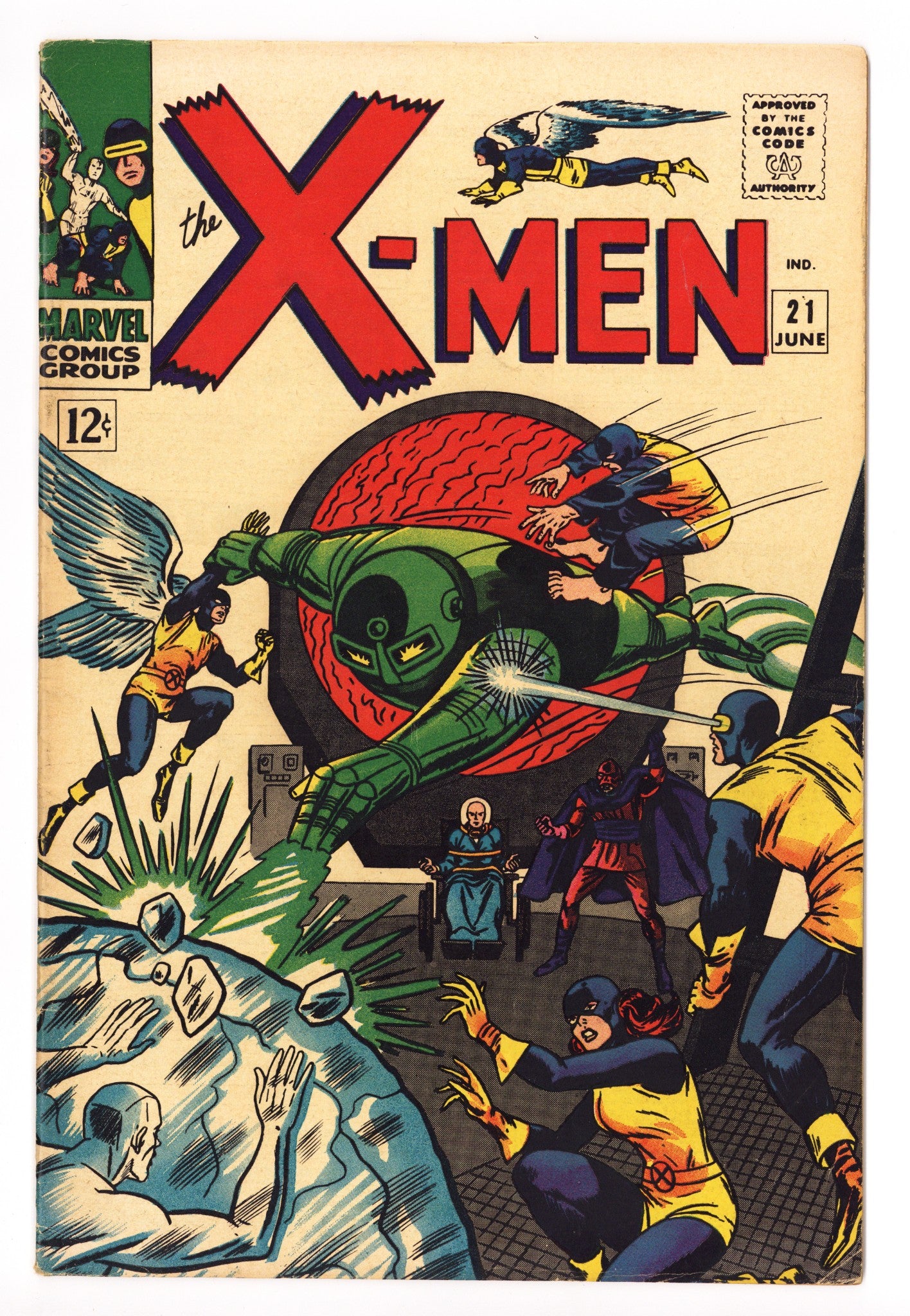The X-Men Vol 1 21 FN (6.0) (1966) 