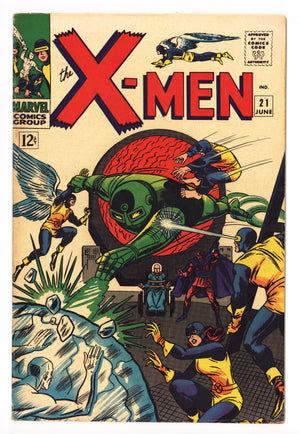 The X-Men Vol 1 21 FN (6.0) (1966) 