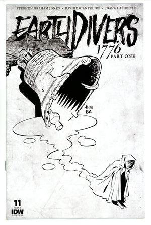 Earthdivers 11 Ba B&W Incentive Variant NM (2023)