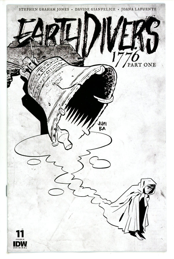 Earthdivers 11 Ba B&W Incentive Variant NM (2023)