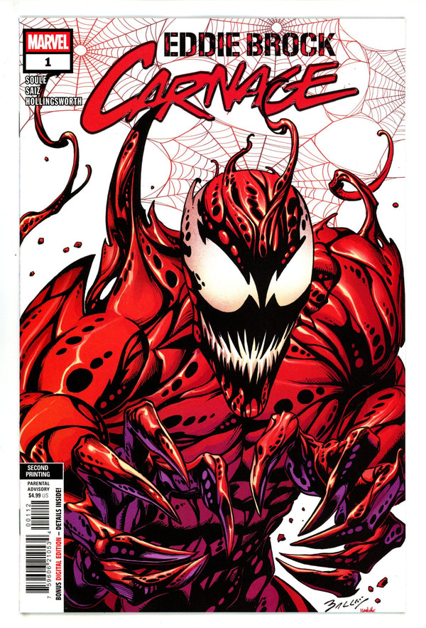 Eddie Brock: Carnage 1 2Nd Print (2025)